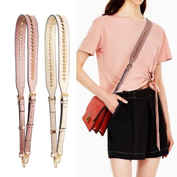 WHITE long shoulder Strap - Picture 3 of 7